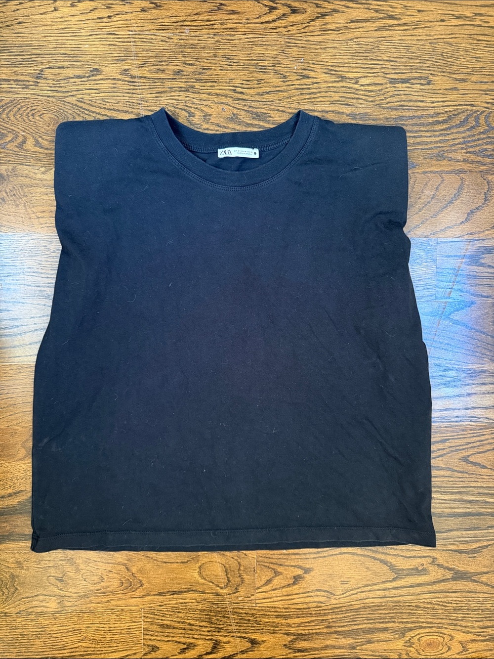 Zara Black T-Shirt Size Medium